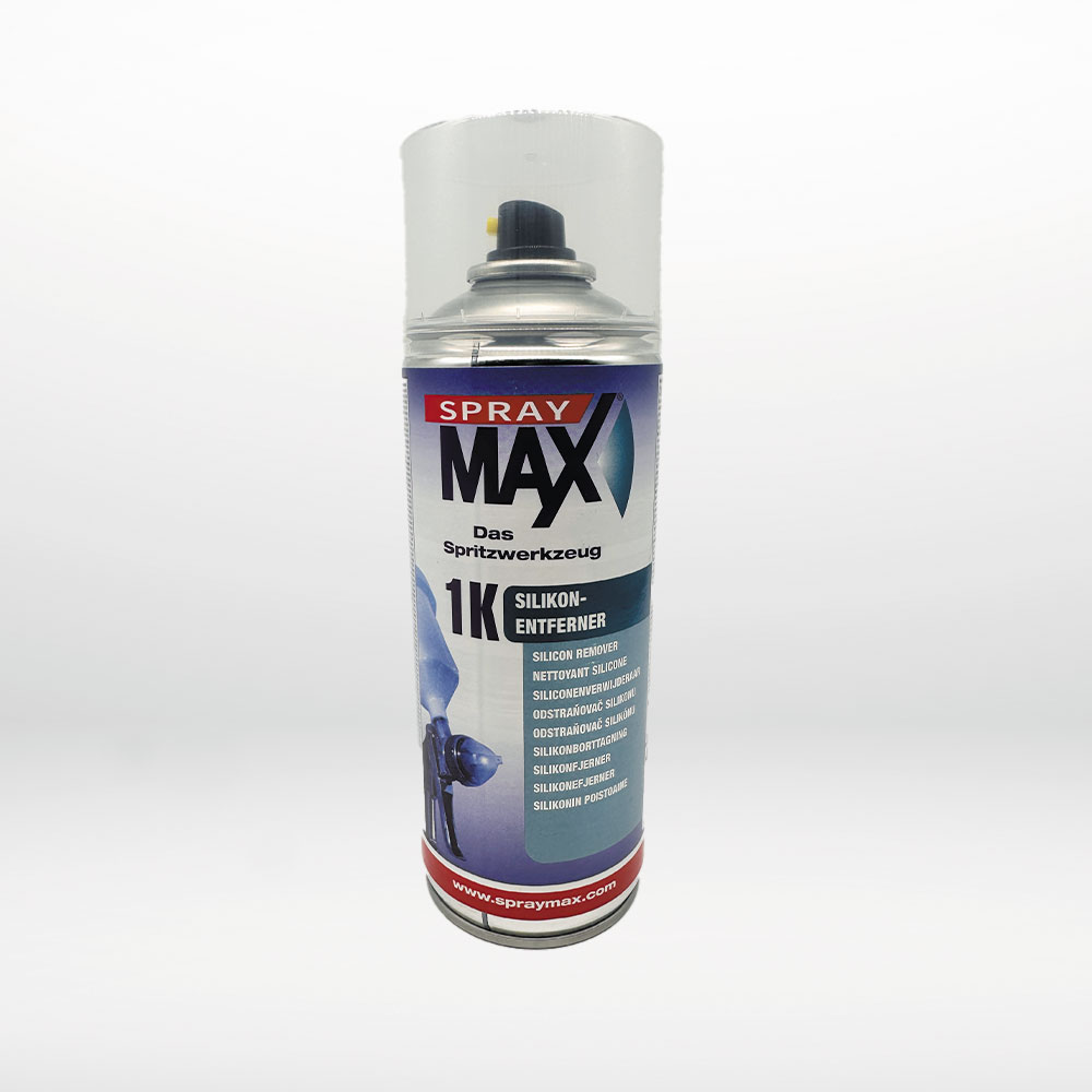 Sprayburk med silikonentferner.