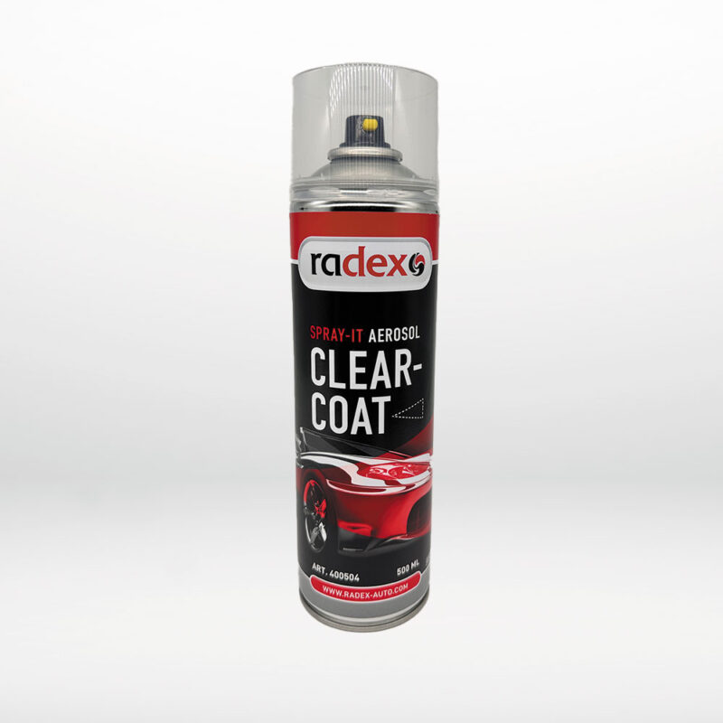 Blank 1 komponents klarlack i 500ml sprayburk.