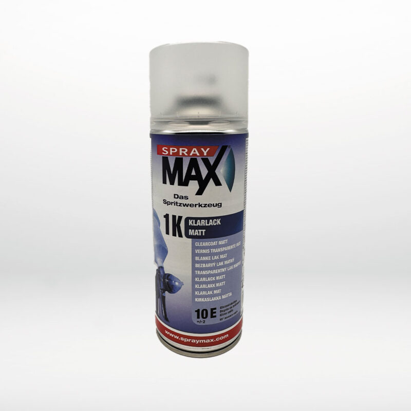 Matt 1 komponents klarlack i 400ml sprayburk.