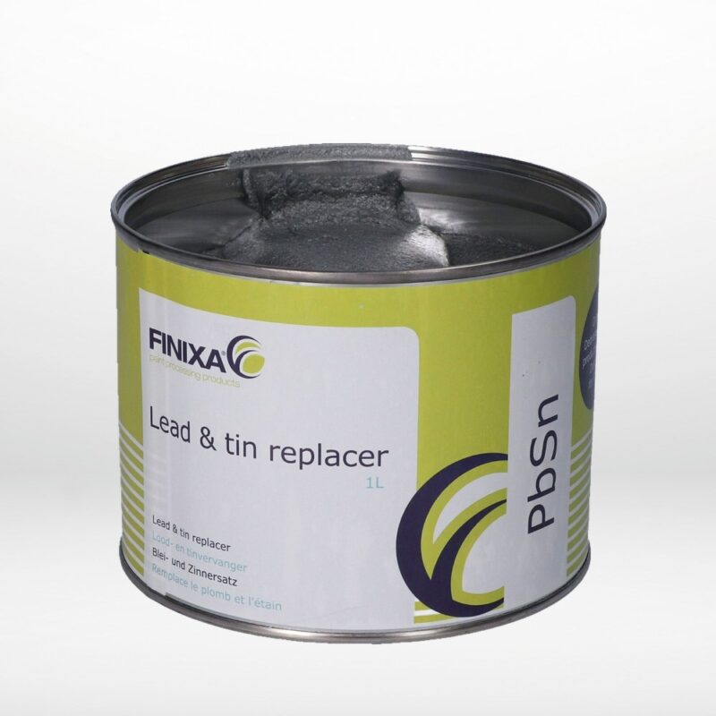Finixa PbSn 2K-spackel, ersättning för bly och tenn, 1 L (1/2)